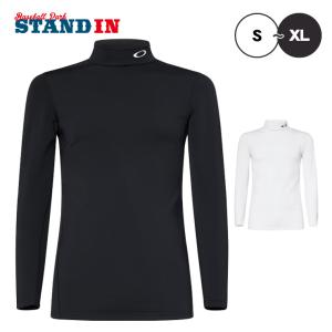 OAKLEY（オークリー） ゴルフウェア 長袖 モックシャツ Tシャツ モック