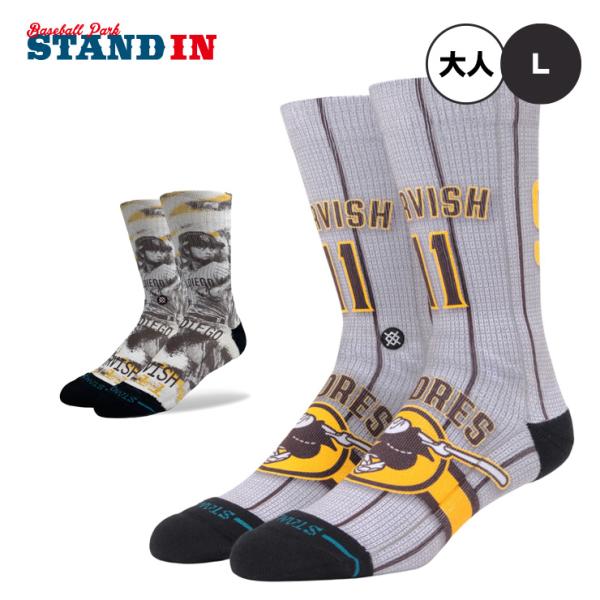 STANCE スタンス ダルビッシュ有 コラボ クルーソックス JERSEY YU DARVISH/...
