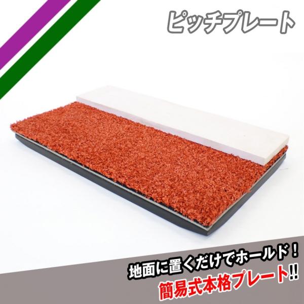 ピッチャープレート FPP-1046 簡易式本格プレート フィールドフォース