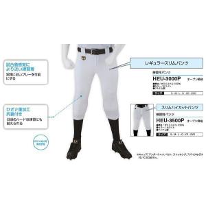 ユニフォームパンツ　ハイゴールド　パッド付　WT（ジュニアレギュラースリム）　EJ-210P｜baseballshoprui