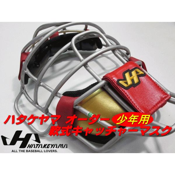 ハタケヤマ オーダーマスク 少年軟式野球・ゴムソフト対応 CG-NOJA キャッチャーギア ベースボ...