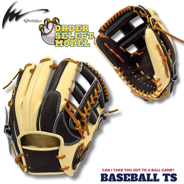 野球 アイピーセレクト 軟式内野手用グラブ オーダーセレクト プログレスRB Ip.053-Os 日...