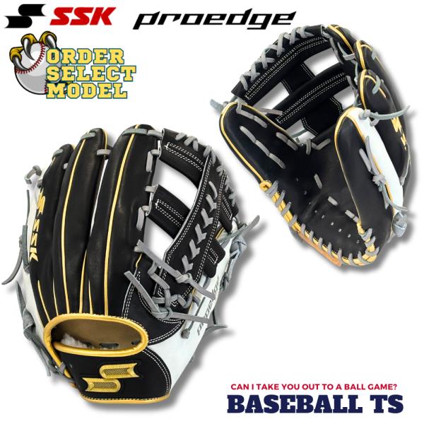 SSK エスエスケイ プロエッジ 軟式内野手用グラブ 矢野雅哉 オーダーセレクトモデル PEO761...