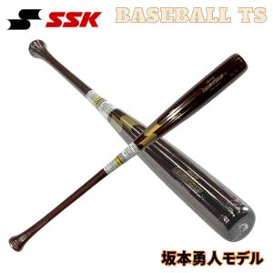 SSK 硬式木製バット SBB3100 BFJマーク リーグチャンプ限定品 プロモデル メイプル材 坂本型 Mブラウン｜baseballts