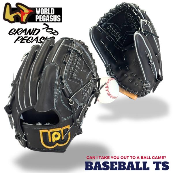 ワールドペガサス硬式軟式兼用グラブ グローブ 投手用 WGN5FPT11 グランドペガサスTOP 2...