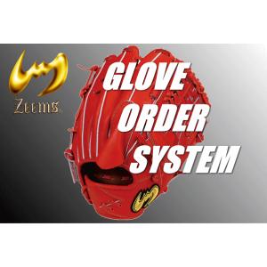 ジームス ZEEMS 軟式オーダーグラブ グローブ  送料無料 型付け無料 ベースボールTS