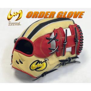 ジームス ZEEMS 硬式オーダーグラブ グローブ 送料無料 型付け無料 ベースボールTS