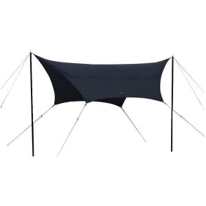 ムラコ ヘキサウルトラ ／ 登山 キャンプ タープ ソロキャン 1〜2人用 小型 軽量 ナイロン 六角形