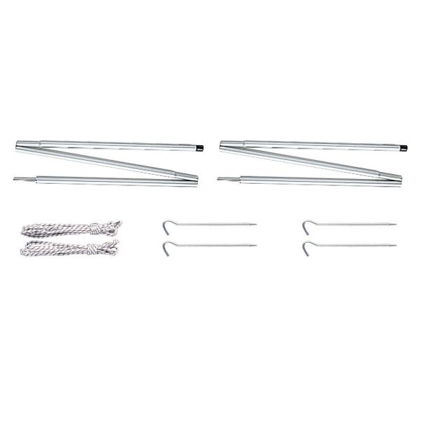 スノーピーク アップライトポールセット (TP-080) ／ アルミポール キャンプ 2本 190c...