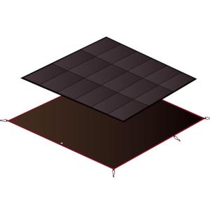 【未使用品】スノーピーク ドックドーム pro6 グランドシート インナーマット 未使用品】スノーピーク ドックドーム pro6 グランドシート