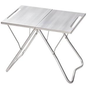 USED）スノーピーク　TAKIBI MYテーブル シルバー snow peak（スノーピーク） snowpeak TAKIBI MYテーブル : プラウ