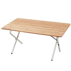 値下げ❗️スノーピーク　ローテーブル snow peak（スノーピーク） ワンアクションローテーブル竹 LV-100TR