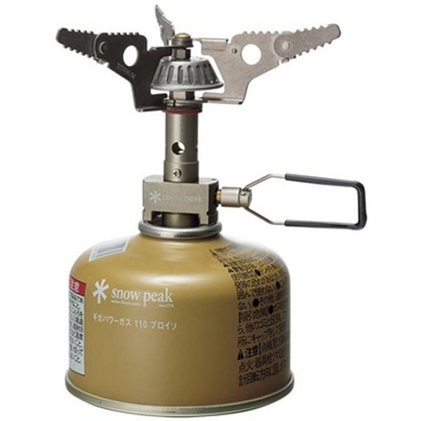 スノーピーク ギガパワーマイクロマックスウルトラライト (GST-120R) ／ シングルバーナー ...