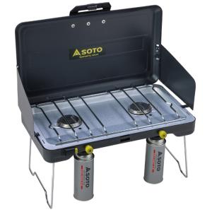 SOTO ソト レギュレーター 2バーナー 専用収納バッグ付き ST-CS528