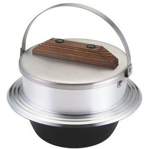 ユニフレーム キャンプ羽釜 3合炊き (660218) ／ 炊飯 キャンプ アルミ 直火 焚火 ライ...