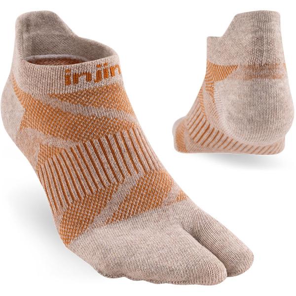 インジンジ スプリットトゥ ノーショウ (352010) ／ 靴下 ソックス 2本指 コットン混紡 ...