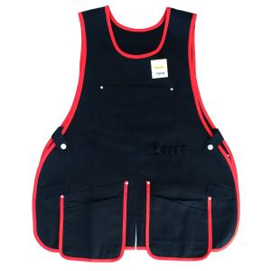 ルームス アウトドアエプロン  ／ キャンプ ワークエプロン キャンプベスト ギアポケット DIY ガーデニング