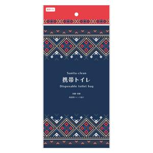 ハイマウント 携帯トイレ ／ 簡易トイレ 1回分 登山 キャンプ 災害 便袋1枚 高密閉チャック袋1枚｜basecamp-jp