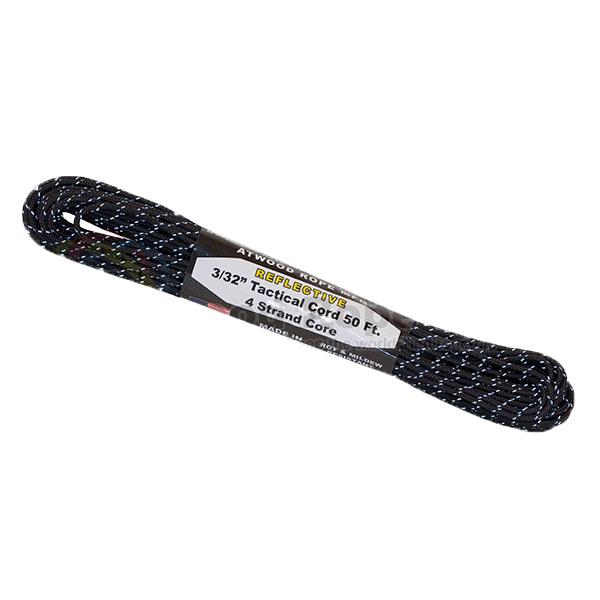 アットウッドロープ タクティカルコード リフレクティブ ／ ガイライン 細引き キャンプ 登山 テン...