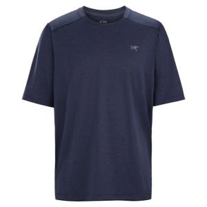 アークテリクス コーマックTシャツ メンズ (L08464600) ／ ベースレイヤー トレラン 登山 UVカット 速乾 軽量 通気 防臭 化繊 クルーネック