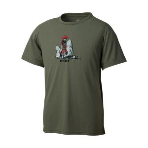 ミレー クラッカーマン Tシャツ ショートスリーブ メンズ  ／ 登山 キャンプ カットソー 速乾性 UVカット 抗菌 消臭 カジュアル