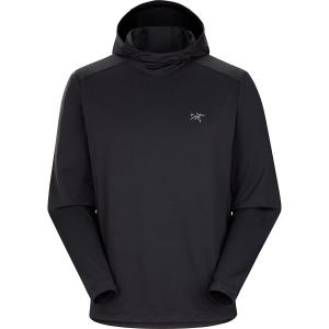 アークテリクス コーマックフーディ メンズ  ／ ベースレイヤー 登山 トレラン UVカット 日焼け防止 フード 普段使いにも