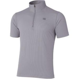 ファイントラック ドラウトクアッドジップT メンズ (FMM1124) ／ 登山 Tシャツ 半袖 ハーフジップ 化繊 速乾吸汗 UVカット 春夏用 薄手｜アウトドアショップベースキャンプ