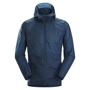 アークテリクス インセンド SL フーディ メンズ (26843) ／ ウィンドシェル 登山 トレイルランニング 透湿 通気 パッカブル 長袖