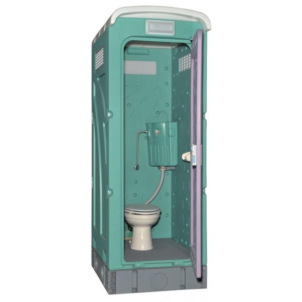 【I】【代引不可】旭ハウス 屋外用仮設トイレ 洋式水洗架台付 AUトイレ洋式タイプ  AUG-FW+...