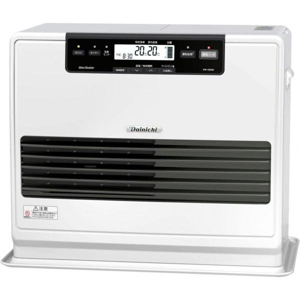 ダイニチ 石油ファンヒーター FW-72DX6-W 木造19畳まで/コンクリート25畳まで DXタイ...
