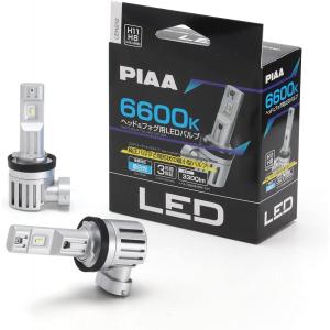 【在庫有・即納】  PIAA 6600K ヘッド&フォグ用LEDバルブ H8/H9/H11/H16 コントローラーレスタイプ LEH212 蒼白光 車検対応 ノイズ対応品