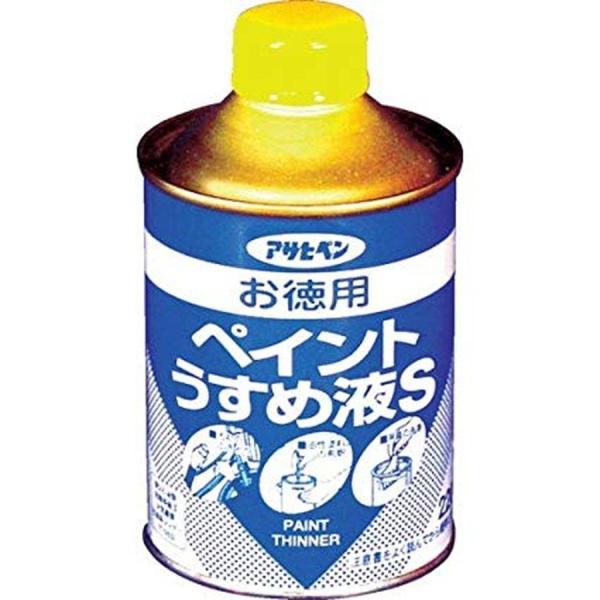 【在庫有・即納】アサヒペン お徳用ペイントうすめ液S 220mL 塗料 ペンキ 希釈用 洗浄用 うす...
