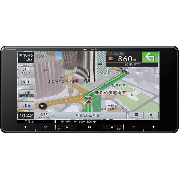 パイオニア Pioneer カーナビ AVIC-RW720 7インチ 200mmワイド 楽ナビ 無料...