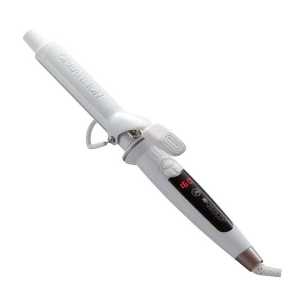 【在庫有・即納】クレイツ エレメアカール 32mm ヘアアイロン SC-G73310W ホワイト カ...