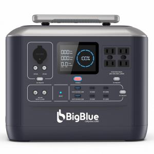 BigBlue リン酸鉄 ポータブル電源 Cellpowa2500 1843Wh 576000mAh