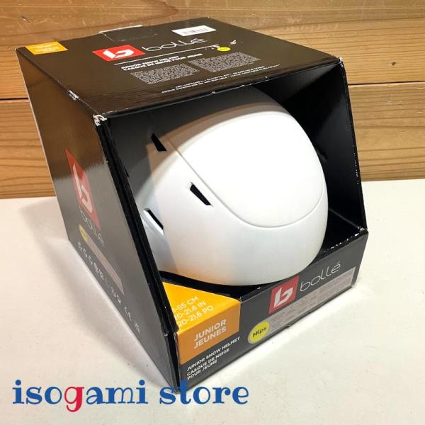 BOLLE ボレー ジュニア スノーヘルメット ホワイト  MIPSテクノロジー搭載 ウィンタースポ...