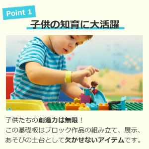 レゴデュプロ 基礎板 互換性 角が丸い ブロッ...の詳細画像2