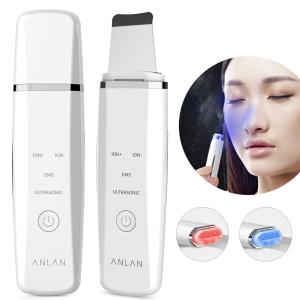 ANLAN ウォーターピーリング 美顔器 ems 超音波 ピーリング 光エステ スマートピール 毛穴ケア 汚れ 黒ずみ 超音波美顔器 ピーリング