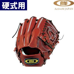 アクティブーム　硬式　投手用グラブ ActiveM アクティブーム 硬式用 投手 右投げ用 : シルバー