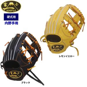 あすつく 一富士 硬式用 グラブ 内野手用 湯もみ型付済み ポケット深め