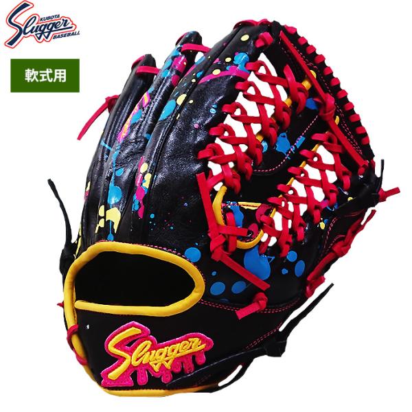あすつく アウトレット 30％OFF 久保田スラッガー 野球用 軟式グラブ グローブ 内野手用 スプ...