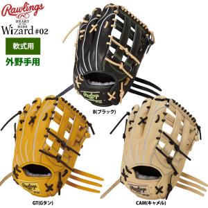 ローリングス　左利き　軟式グローブ 楽天市場】軟式グローブ / ローリングス 軟式グローブ 外野手用