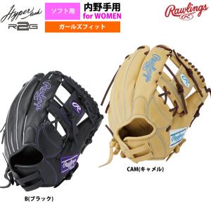 ローリングス ソフトボール グラブ 女子専用 内野手用 ソフトハイパーテックR2G GS4HTR34GF raw24ss｜baseman