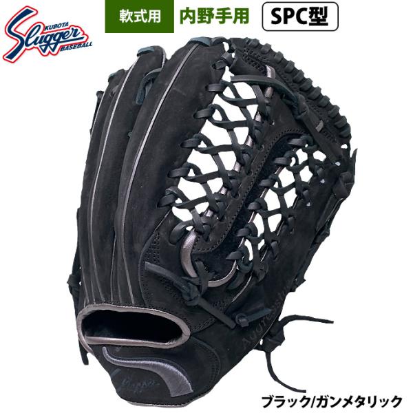 あすつく 限定 久保田スラッガー 野球 軟式 グラブ 外野手用 ロゴ直刺繍 SPM型 SP-2025...