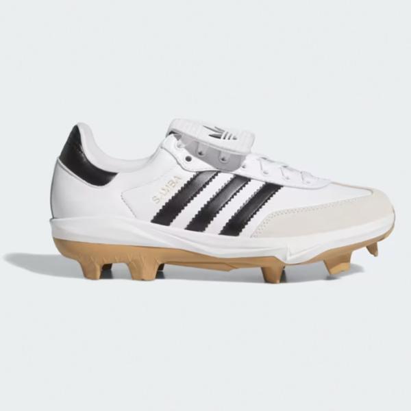 あすつく adidas アディダス 野球用 ポイントスパイク スタッド SAMBA/サンバ CLEA...