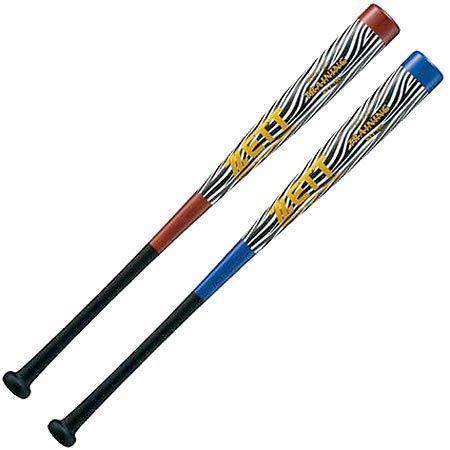 受注会限定モデル ZETT 木製 トレーニングバット ゼブラ柄 BTT182