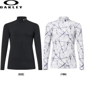 あすつく OAKLEY オークリー アンダーシャツ 裏起毛インナー 長袖 ハイネック TECHNICAL BASE LAYER LS MOCK FOA404102 oak22fw
