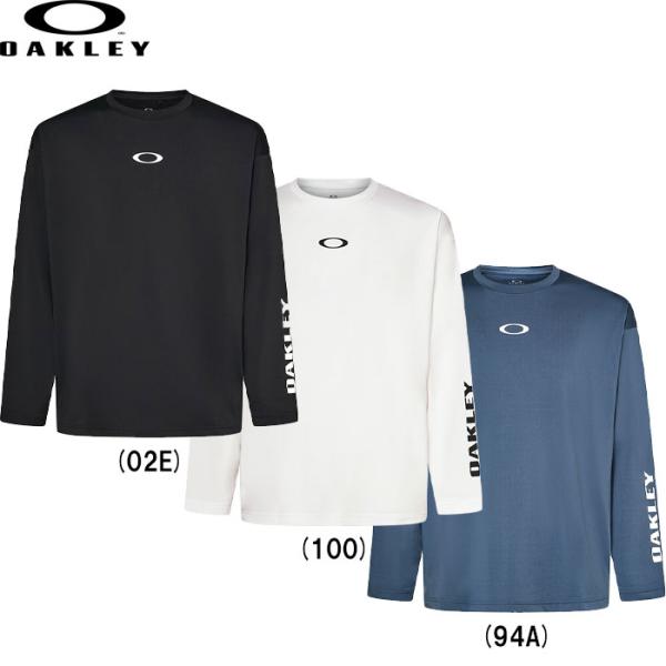 あすつく OAKLEY オークリー ロングTシャツ アンダーシャツ トレーニング 吸汗速乾 高伸縮 ...