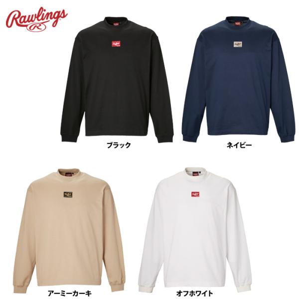 ローリングス ロングスリーブTシャツ 長袖 コットン100％ パッチロゴ AST14F05 raw2...