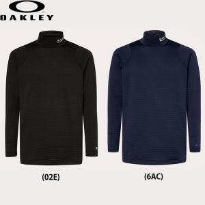 あすつく 限定 アウトレット OAKLEY オークリー 野球用 アンダーシャツ 長袖 ハイネック ロンT STRIKING LT GRID WARM SHIRTS 4.0 FOA405783 oak23fw｜baseman